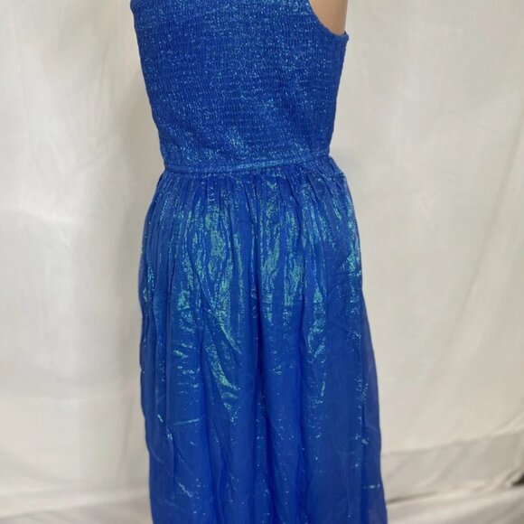 NEW SUNDRESS Women's Zuri One-Shoulder Dress – Calvi Ocean Blue – Size M/L – NWT - Picture 9 of 16